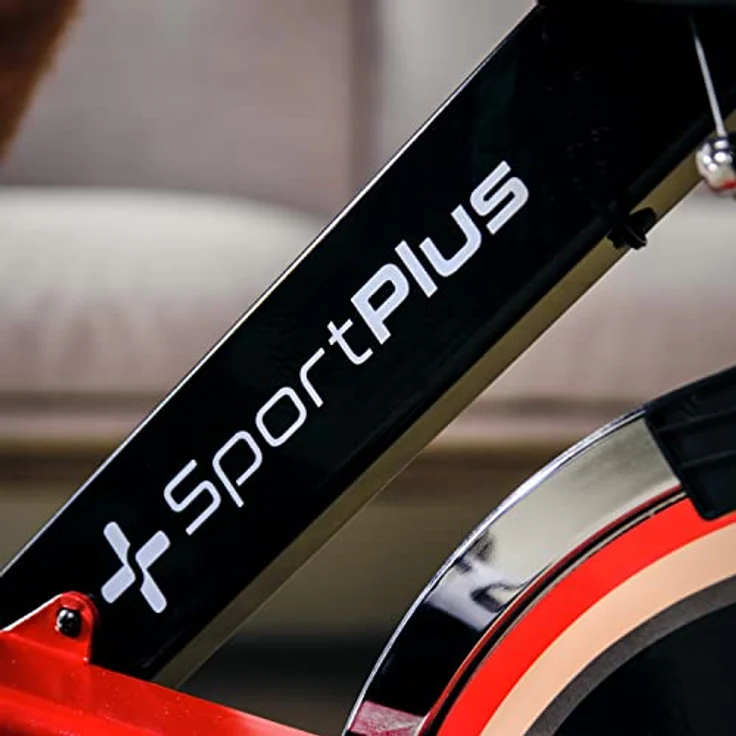 SportPlus Speedracer/Speedbike mit Tablethalterung und APP-Anbindung, Brustgurt kompatibel, ca. 13kg Schwungrad, Widerstand stufenlos einstellbar, SP-SRP-2100-i – Bild 4