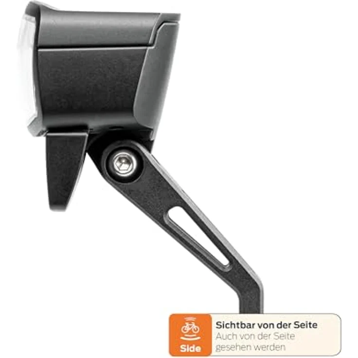 AXA Nxt 130 LED-E-Bike-Scheinwerfer, 130 Lux, 6-48V, Gabel-/Lenkerbefestigung – Bild 3