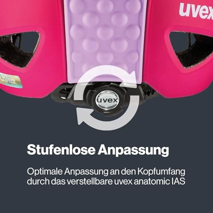 Uvex oyo berry - purple mat 50-54 cm – Bild 7