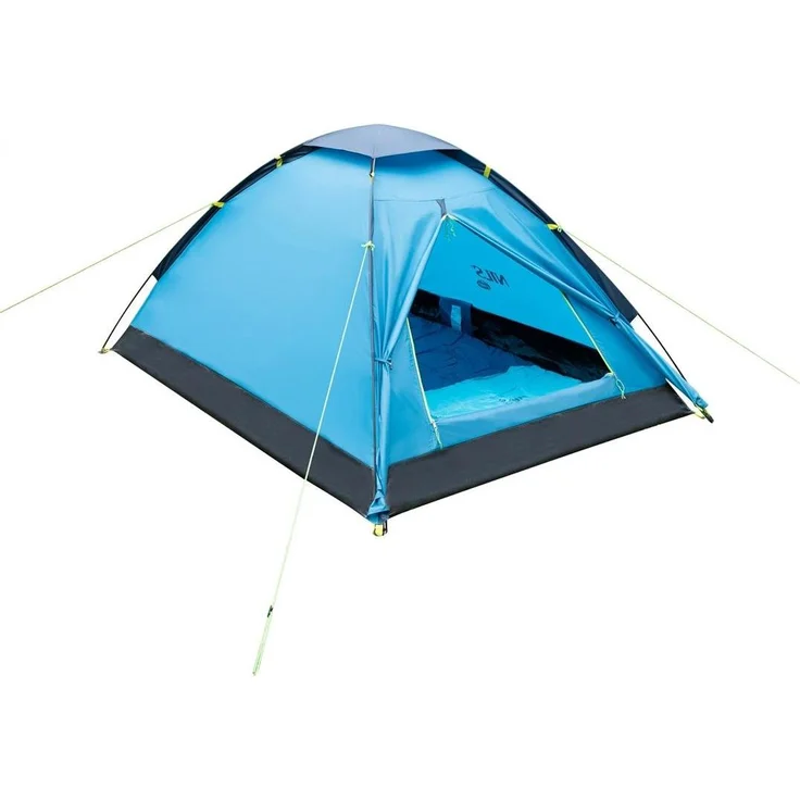 Nils Nc6033 Campingzelt, 2-Personen Zelt mit 1,6 kg, blau