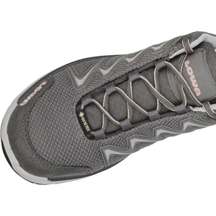 LOWA Innox Pro GTX Low, Wanderschuhe für Damen, grau, Größe 41.5, atmungsaktiv und leicht mit optimaler Dämpfung – Bild 6