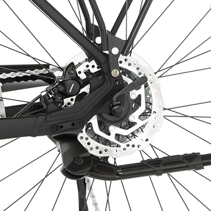 Fischer E-Bike Trekking VIATOR 4.2i Active, Elektrofahrrad für Damen und Herren, 28 Zoll, RH 55, 80 Nm Mittelmotor, 36 V 630 Wh Akku, Shimano 9-Gang, nur 30 kg Gewicht – Bild 5