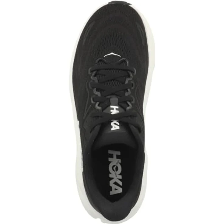 Hoka One One W Arahi 8, Laufschuhe mit stabilisierender H-Frame™-Technologie, Black/White, Größe 42 – Bild 2