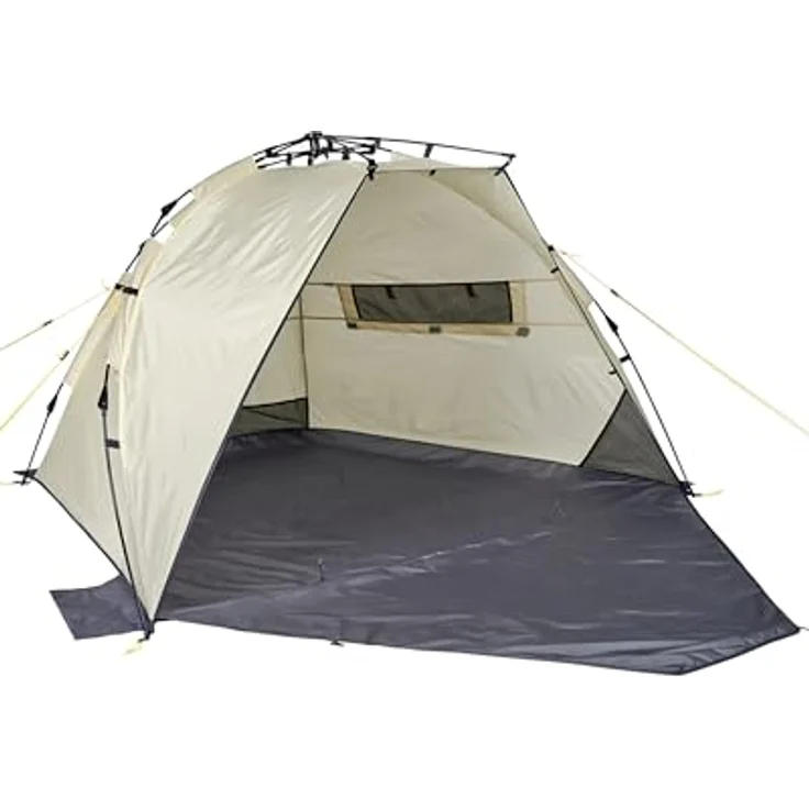 Uquip Speedy Strandmuschel, Tarp-Zelt für 1 Person, leichtes Polyester, 2.50 kg, Schnellaufbau – Bild 1
