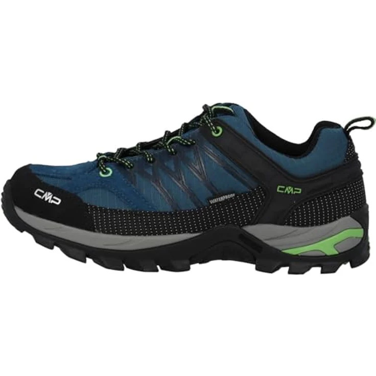 CMP Campagnolo Rigel Low WP, wasserdichte Herren Wanderschuhe mit Ortholite® Einlegesohle, Größe 44, Blau – Bild 2