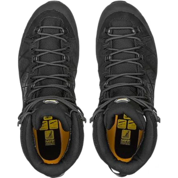 Salewa Alp Trainer 2 GORE-TEX, Herren Wanderschuhe mit wasserdichtem Obermaterial, 42.5, Schwarz – Bild 6