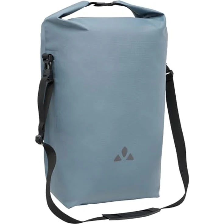 Vaude Urban Cargo Velokorb, 25 l, graue Rolltop-Gepäckträgertasche aus 100% Polyester, wetterbeständig – Bild 5
