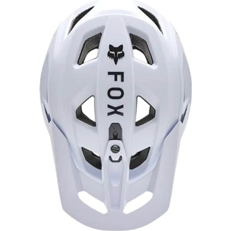 Fox Racing Speedframe Helm Solid, MIPS Schutzsystem, optimierte Belüftung, Weiß, Größe M – Bild 5
