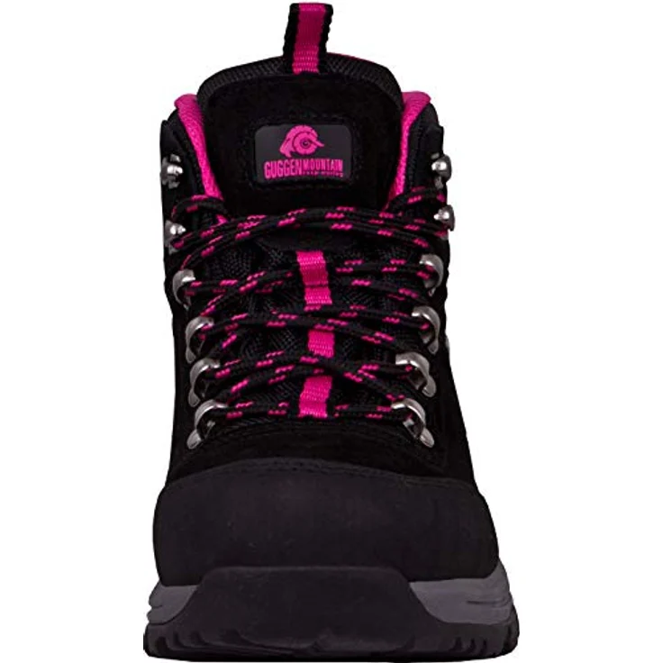 GUGGEN MOUNTAIN Damen Trekking-& Wanderstiefel M014, Wildleder, robust und komfortabel für Wanderungen und Bergtouren – Bild 2