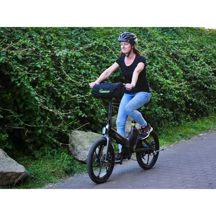 SachsenRAD E-Folding Race Bike F11 Pro MagPuma, 20 Zoll Klapprad mit ultraleichtem Magnesiumrahmen, 19 kg, Rückspiegel, StVZO-Zulassung, inklusive Transporttasche, IF Design Award ausgezeichnet – Bild 2