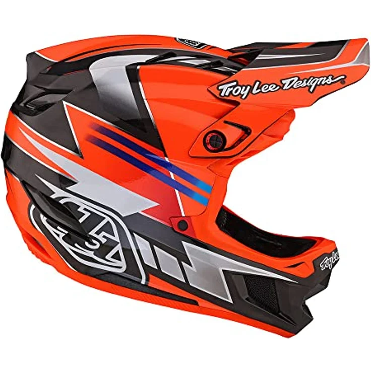 Troy Lee Designs D4 Carbon, Velohelm mit MIPS und TeXtreme® Kohlefaser verstärkt, 57 - 58 cm – Bild 5