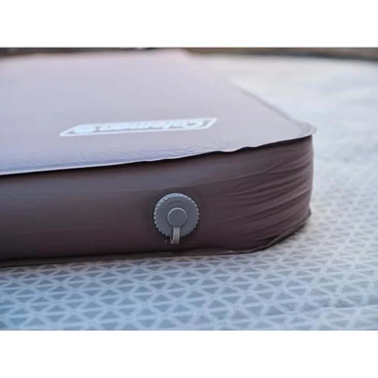 Coleman Supercomfort, selbstaufblasbare Isomatte mit Schaumstofffüllung, schwarz, 200 x 128 x 7,7 cm – Bild 2