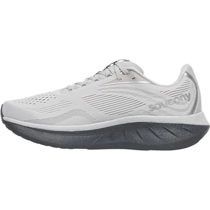 Saucony RIDE 18 Men S21000-103, Neutrallaufschuhe mit PWRRUN Dämpfung, Cloud Shadow, Größe US 9.5 - EU 43 - CM 27.5 - UK 8.5