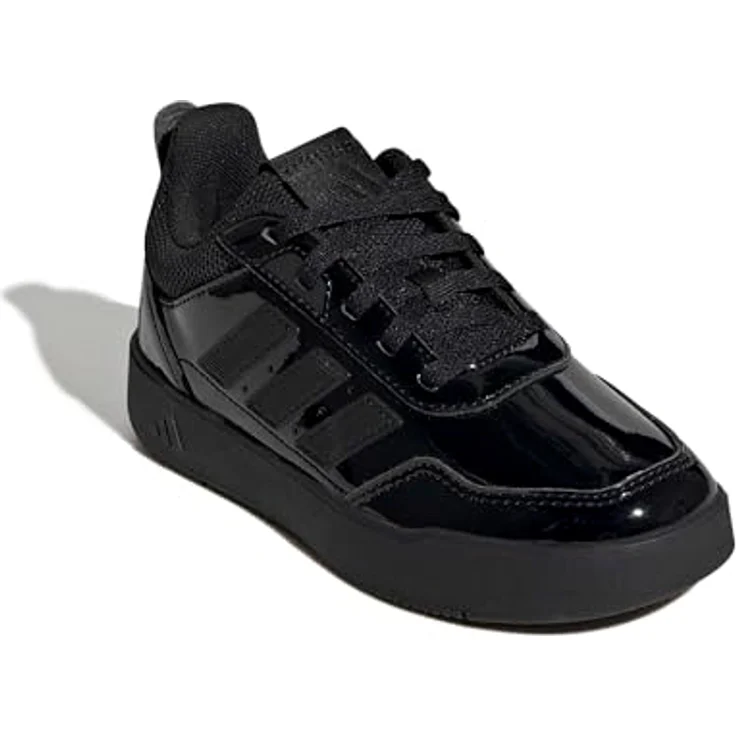 adidas Tensaur Sport 3.0 K, Laufschuhe für Kinder, Schwarz, abriebfeste Gummiaußensohle – Bild 3