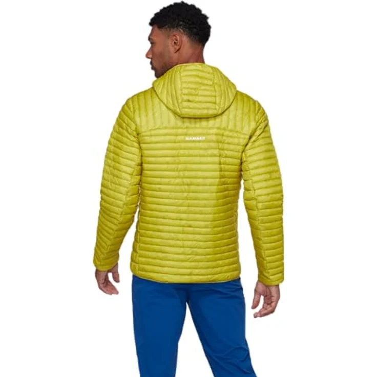 Mammut Broad Peak Light IN Hooded Jacket Men, Daunenjacke für Herren, leichte und kompakte Skijacke, DRY DOWN-Füllung, Farbe: acacia, Größe: XXL – Bild 2