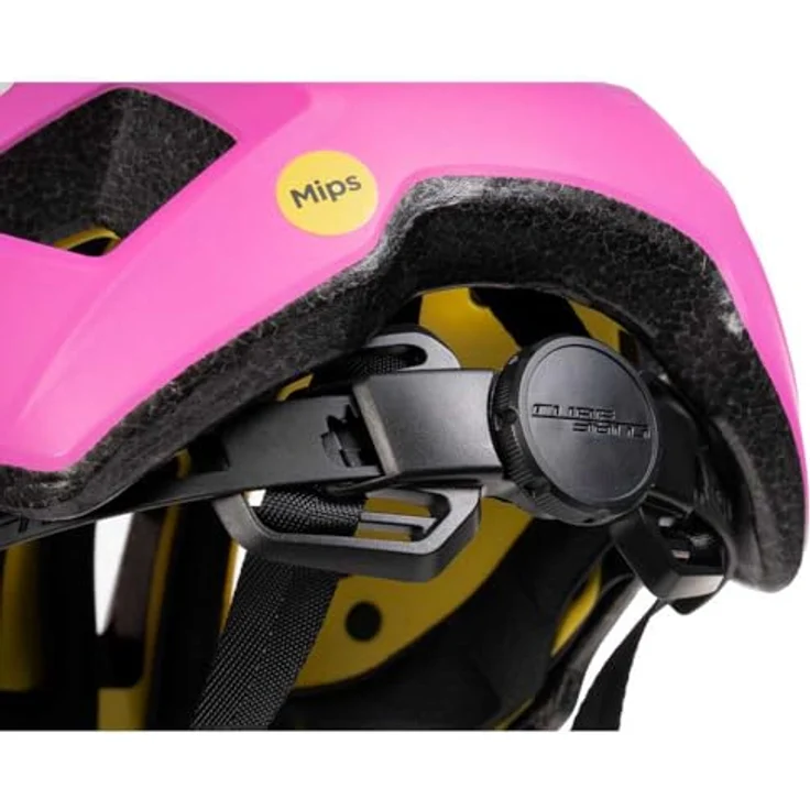 Cube Linok MIPS Junior Urban Helmet S, Kinderfahrradhelm in Lila mit MIPS Technologie – Bild 3