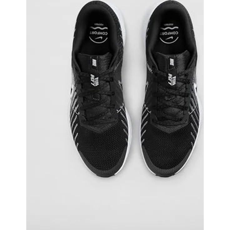 Nike Run Defy Herren Laufschuhe, starke Dämpfung und Trittsicherheit, schwarz – Bild 5