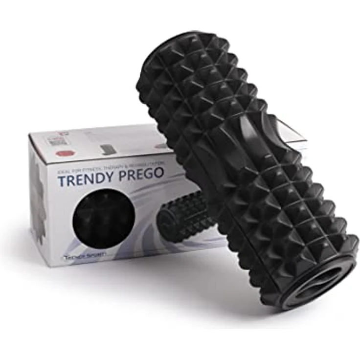 Trendy Sport Prego Massagerolle 30cm, Faszientraining für tiefer liegende Verspannungen, inklusive Übungsanleitung – Bild 2
