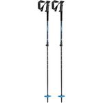 LEKI Kinder Guide Lite Skistöcke, Aluminium, verstellbar, 90-120 cm, Denimblue-darkblue-Cyan, 237 g