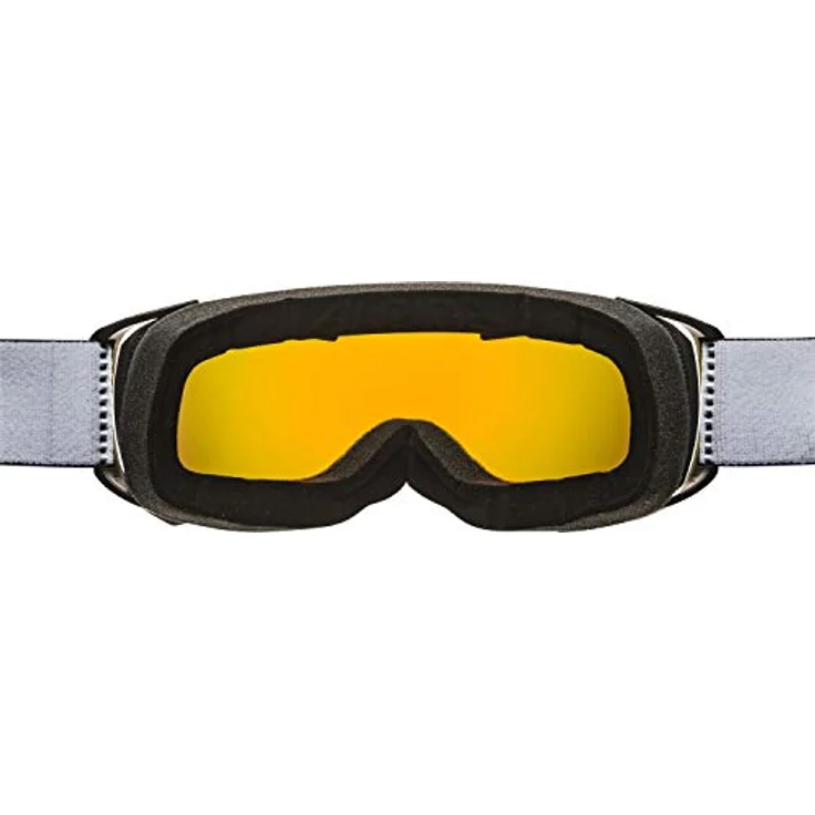 ALPINA ESTETICA Q-LITE, OTG Skibrille mit verspiegelten, kontrastverstärkenden Scheiben, 100% UV-Schutz, schwarz, one size – Bild 3