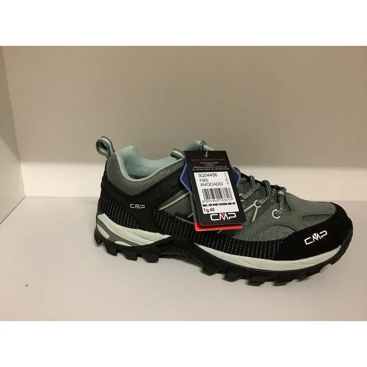 CMP Rigel Low WP 3Q54456F805, Wanderschuhe mit Wasserfestem Obermaterial, isolierend und atmungsaktiv aus Textil und Leder