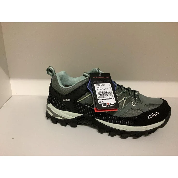 CMP Rigel Low WP 3Q54456F805, Wanderschuhe mit Wasserfestem Obermaterial, isolierend und atmungsaktiv aus Textil und Leder