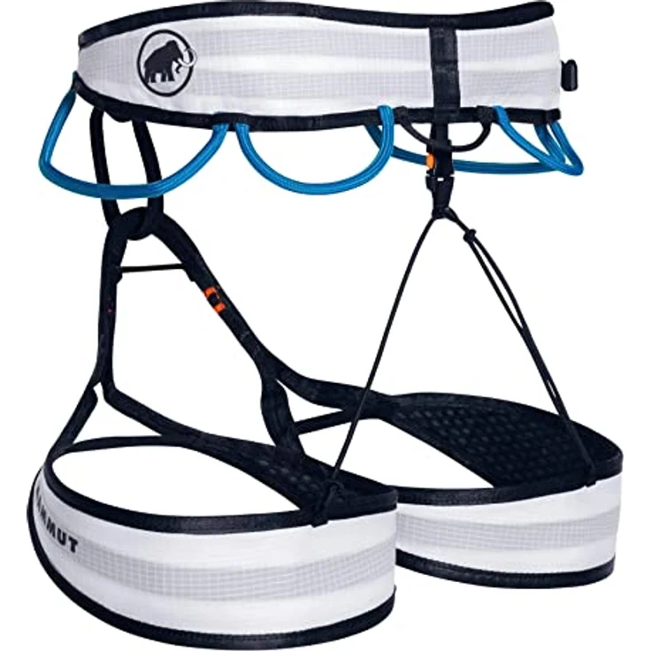 Mammut Eiger Nordwand Harness, Klettergurt für Damen und Herren, weiß, Größe S – Bild 3