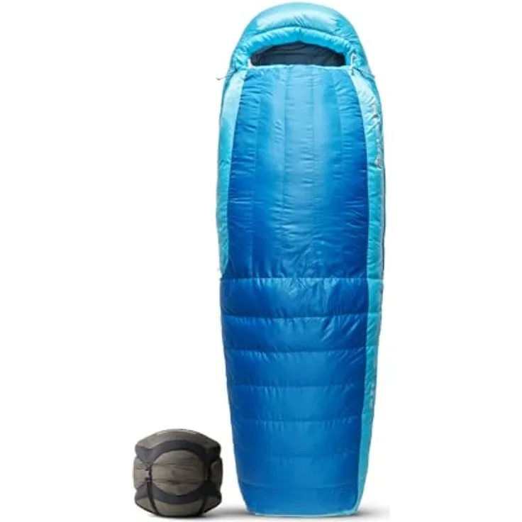 Sea To Summit Trek -18°C, Daunenschlafsack mit Kapuze, Komforttemperatur bis -6°C, koppelbar, nachhaltig