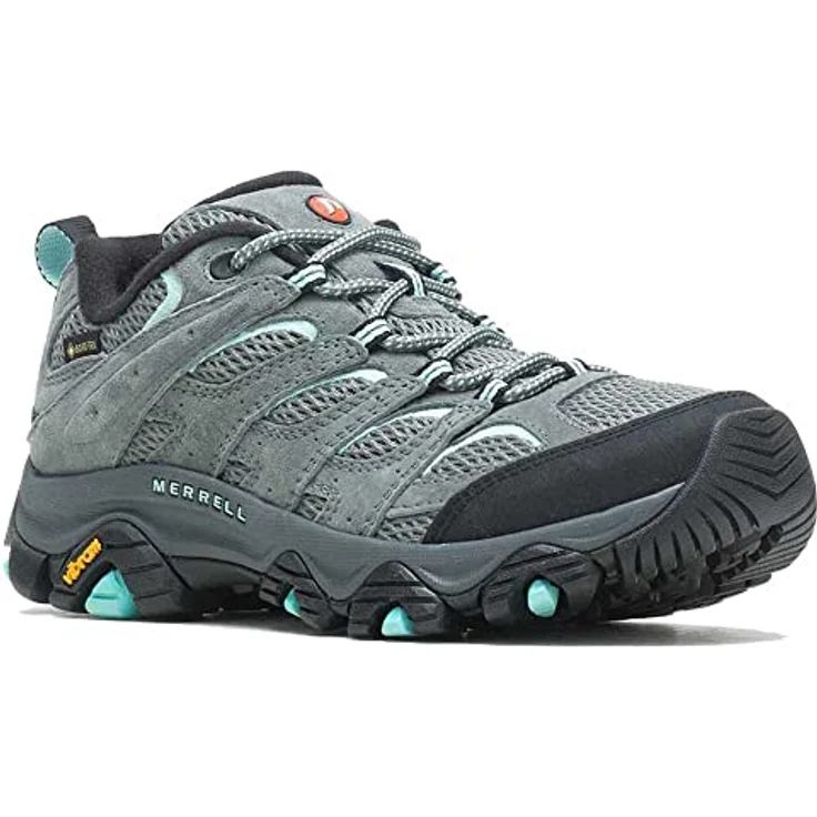 Merrell Moab 3 GTX, Damen Wanderschuhe mit GORE-TEX und Vibram-Sohle, blau, Größe 37 – Bild 2