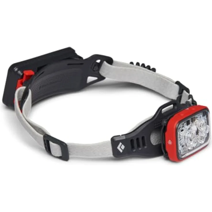 Black Diamond Distance 1500 Headlamp, 1500 Lumen, Rot-Weiß, PowerTap-Technologie, Komfortdesign, optimale Lichtverteilung – Bild 1