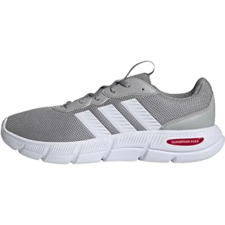 adidas Cloudfoam Flex-Laces Herren Sneaker, vielseitige Freizeitschuhe mit dämpfender Zwischensohle, zeitloses Design, Synthetik-Obermaterial – Bild 1