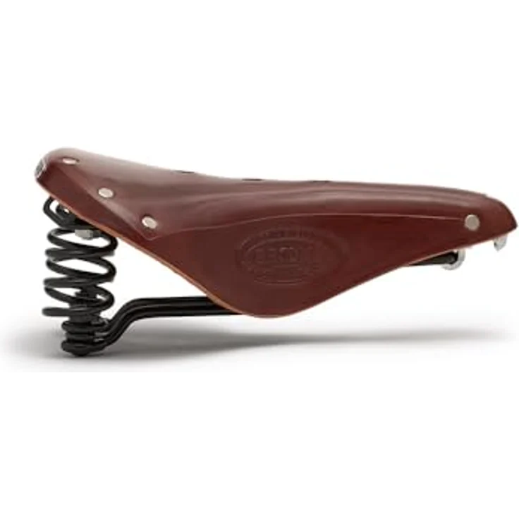 Brooks England Flyer, Ledersattel mit Druckfedern und vorgeweichter Satteldecke, schwarz – Bild 6