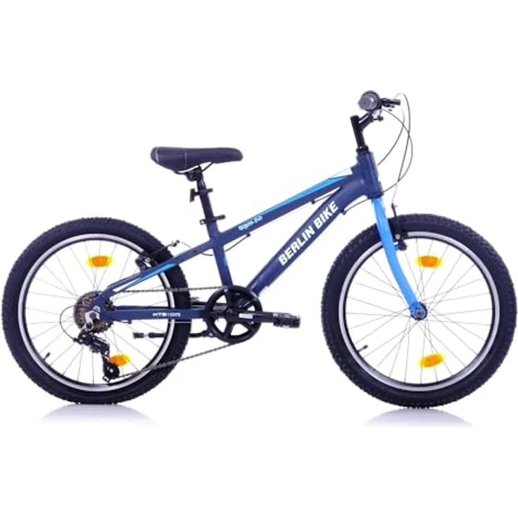 BERLIN BIKE Kinderfahrrad Grizz 20 Zoll Alu MTB, 7-Gang Shimano, für 6–9 Jahre, stabil und leicht, einfache Montage – Bild 1