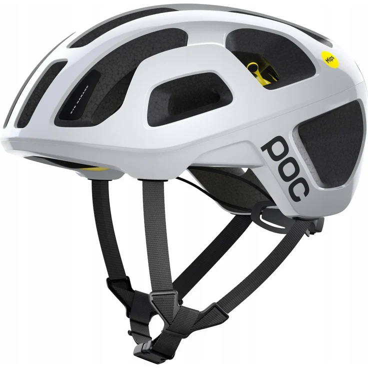 POC Octal MIPS, Unisex Fahrradhelm für Erwachsene, mit optimaler Belüftung, Hydrogen White