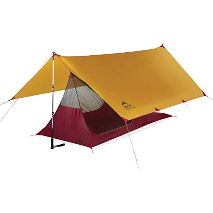 MSR Thru-Hiker Mesh House 1 Rot, Innenzelt, Größe 1 Person - Ultimativer Langstrecken-Schutz-Unterkunft – Bild 4