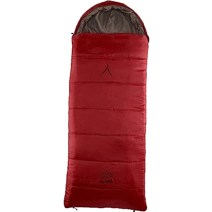 Grand Canyon Schlafsack Utah 150 Kids, warmer Deckenschlafsack in Red Dahlia, Einheitsgröße für Kinder bis 150 cm, Komforttemperatur 2 °C – Bild 1