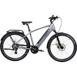 SAXONETTE X-Road 5.2 E-Bike, All Terrain Bike mit 7-Gang Shimano Altus, Heckmotor, 468 Wh Akku, matt Schwarz, für Alltag und Einkauf