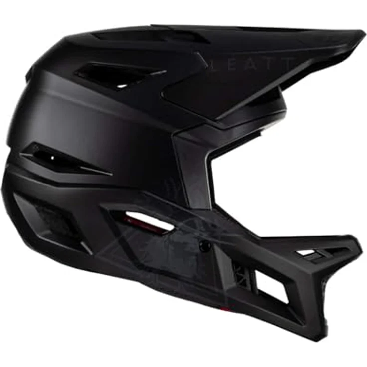 Leatt MTB Gravity 4.0, Velohelm für Mountainbiking, Größe 55-62 cm, 22 Belüftungsöffnungen, mit Magnetverschluss und Visier – Bild 5