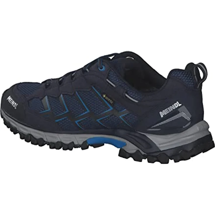 Meindl Caribe marine/blau Wanderschuh GORE-TEX®, winddicht, wasserdicht und atmungsaktiv, für Damen und Herren – Bild 3