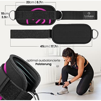 Diffaxy Fußschlaufen Set - 2-tlg Kabelzug Zubehör Für Beintraining