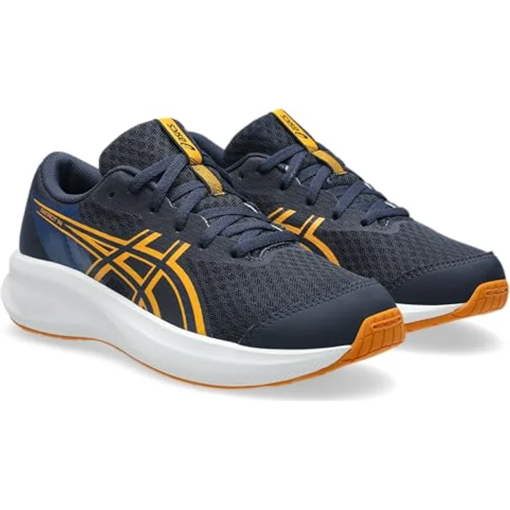 Asics Patriot 14 GS, Laufschuhe für Kinder mit robustem Obermaterial, blau, Gr. 37.5 – Bild 4