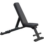Body-Solid GFID-225B Hantelbank | zusammenklappbar | komplett montiert | Negativ-Einstellung | Kombibank | Trainingsbank | Schrägbank | Flachbank | Fitness-Bank | Bench