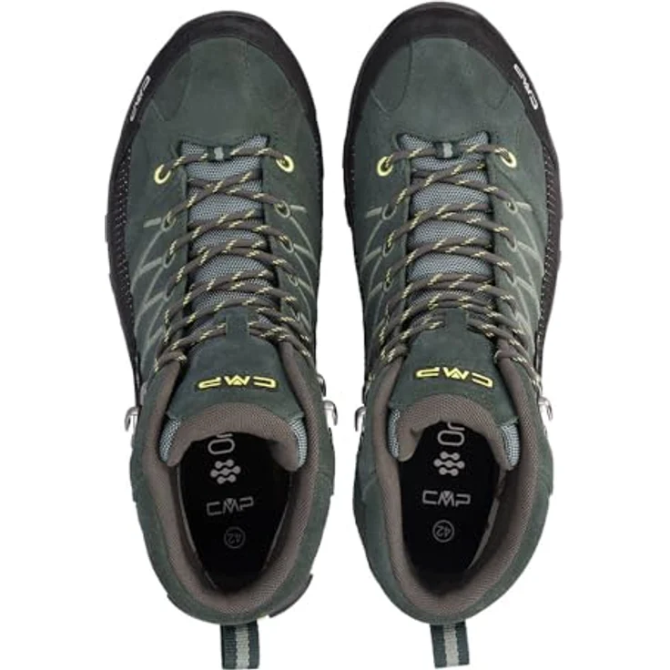CMP RIGEL MID TREKKING SHOES WP, wasserdichte Wanderschuhe mit FullOn GRIP-Sohle und Dämpfung – Bild 4