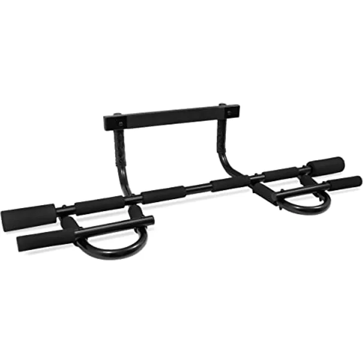 ProsourceFit Unisex – Erwachsene Multi Grip Klimmzugstange, Schwarz, Einheitsgröße