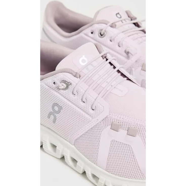 ON Cloud 6 Damen Sneaker, atmungsaktives Mesh, antimikrobielle Eigenschaften, violett, EU 38,5 – Bild 4