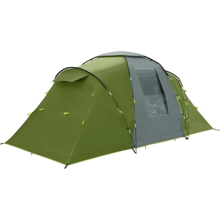 Coleman Spruce Falls 4 Zelt, 4 Personen Vis-a-Vis Familienzelt mit 2 XXL-Schlafkabinen, 3000 mm wasserdicht, eingenähte Bodenplane, Schwarz – Bild 4