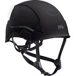 PETZL Strato Helm A020AA03, Kletterhelm für Unisex-Erwachsene, schwarz, einstellbare Größe