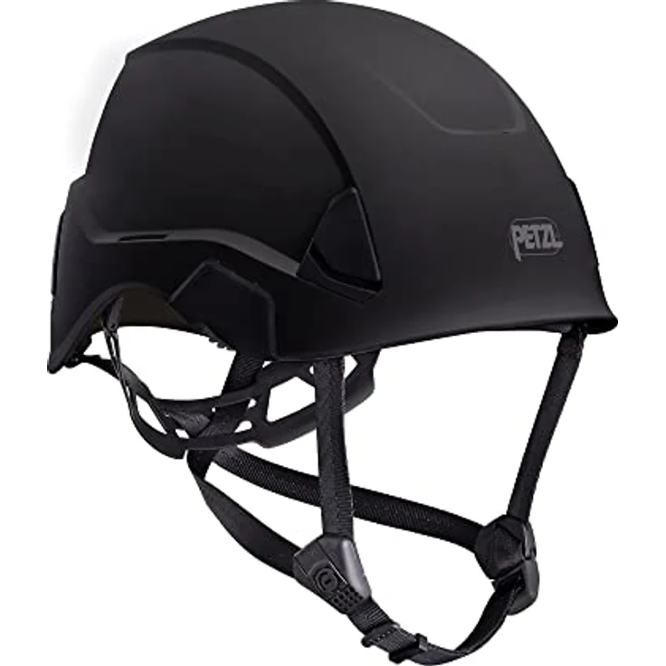 PETZL Strato Helm A020AA03, Kletterhelm für Unisex-Erwachsene, schwarz, einstellbare Größe – Bild 1