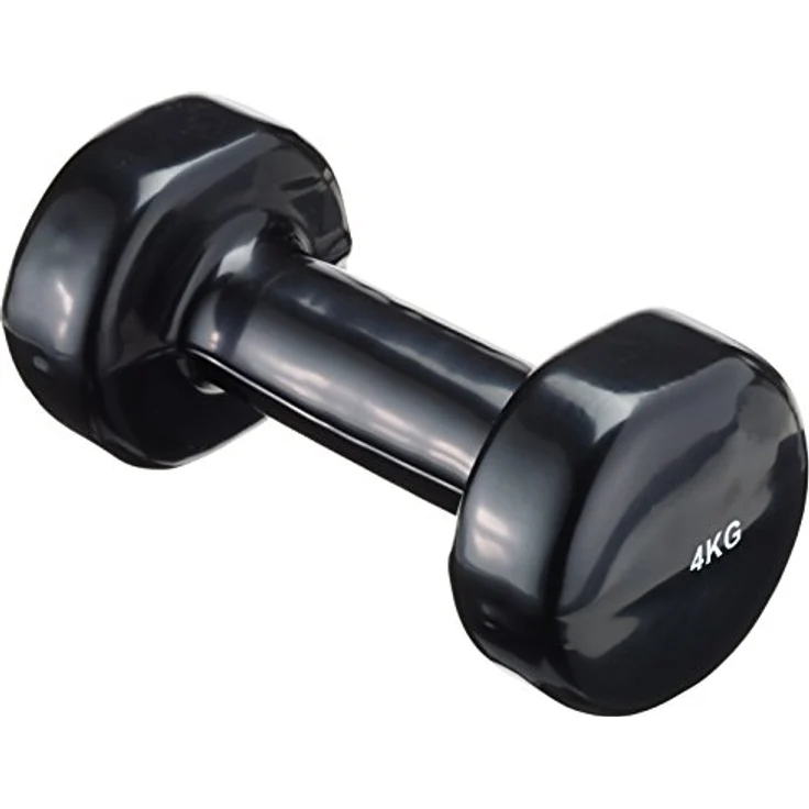 Trendy Sport Vinyl Hantel, 4,0 KG Neopren-Ummantelung für komfortablen Grip, sechseckige Form gegen Wegrollen – Bild 1