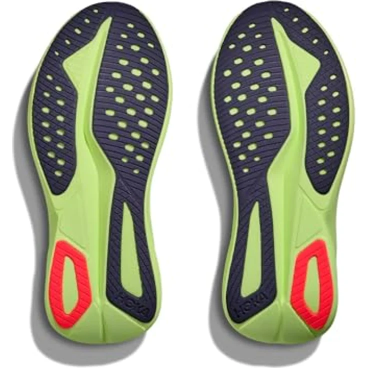 HOKA MACH 7 Herren Laufschuhe, leicht und reaktionsfreudig, weiß Gelb, EU 43 1/3 – Bild 4